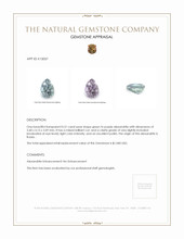 0.51 Ct. Alexandrite from Russia  Appraisal