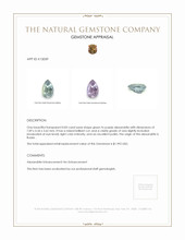 0.83 Ct. Alexandrite from Russia  Appraisal