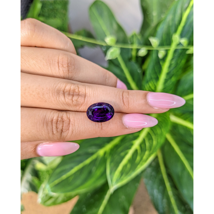 6.14 Ct. Amethyst from Brazil