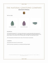 0.77 Ct. Alexandrite from Russia Appraisal