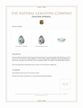 0.38 Ct. Alexandrite from Russia  Appraisal