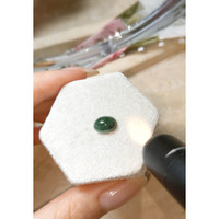 2.78 Ct. Cabochon Alexandrite from Russia Life Style