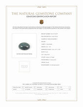 1.03 Ct. Cabochon Alexandrite from Russia Scan Report