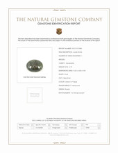2.19 Ct. Cabochon Alexandrite from Russia Scan Report