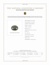 2.19 Ct. Cabochon Alexandrite from Russia Scan Report