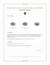 1.49 Ct. Cabochon Alexandrite from Russia Appraisal
