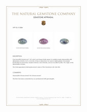 1.49 Ct. Cabochon Alexandrite from Russia Appraisal