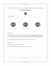 1.44 Ct. Cabochon Alexandrite from Russia Appraisal