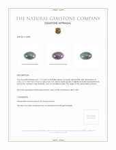 1.12 Ct. Cabochon Alexandrite from Russia  Appraisal