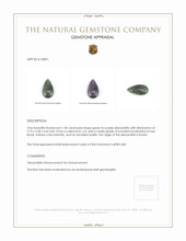 1.30 Ct. Cabochon Alexandrite from Russia  Appraisal