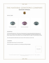 1.08 Ct. Cabochon Alexandrite from Russia Appraisal