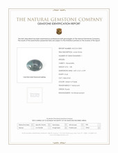 1.08 Ct. Cabochon Alexandrite from Russia Scan Report