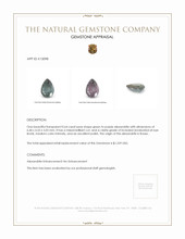 0.64 Ct. Alexandrite from Russia  Appraisal