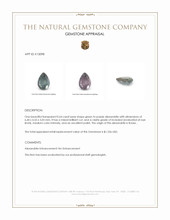 0.64 Ct. Alexandrite from Russia Appraisal