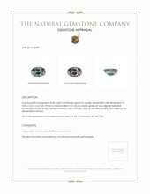 0.30 Ct. Alexandrite from Russia  Appraisal
