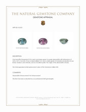 0.24 Ct. Alexandrite from Russia Appraisal