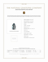 0.17 Ct. Alexandrite from Russia Scan Report
