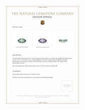 0.32 Ct. Alexandrite from Russia  Appraisal