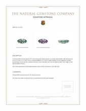 0.30 Ct. Alexandrite from Russia  Appraisal