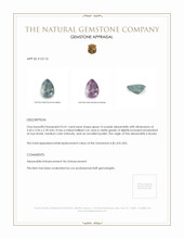 0.41 Ct. Alexandrite from Russia  Appraisal