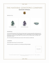 0.38 Ct. Alexandrite from Russia  Appraisal