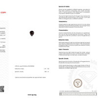 5.74 Ct. Almandine Garnet from Ceylon (Sri Lanka) Scan Report