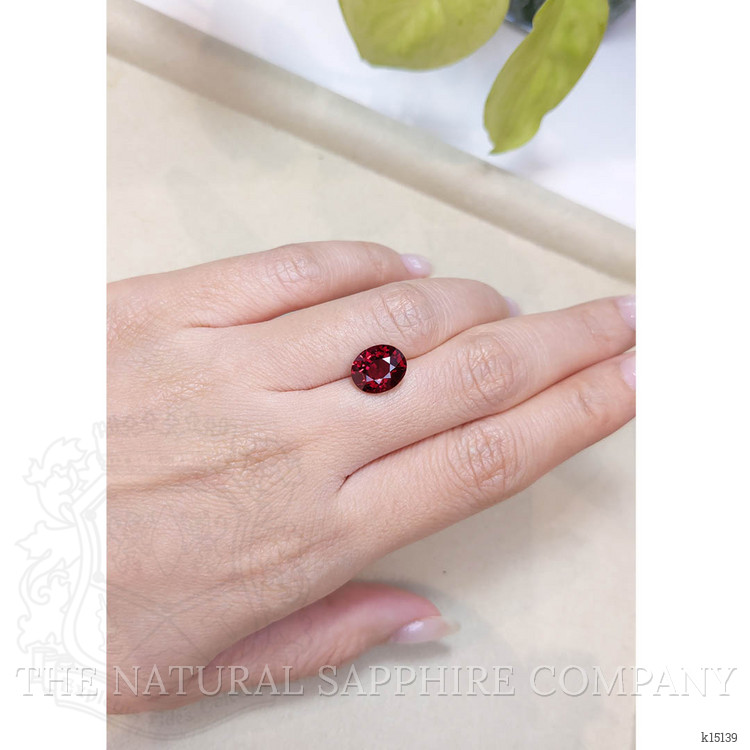 4.43 Ct. Almandine Garnet from Ceylon (Sri Lanka)