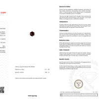 5.53 Ct. Almandine Garnet from Ceylon (Sri Lanka) Scan Report