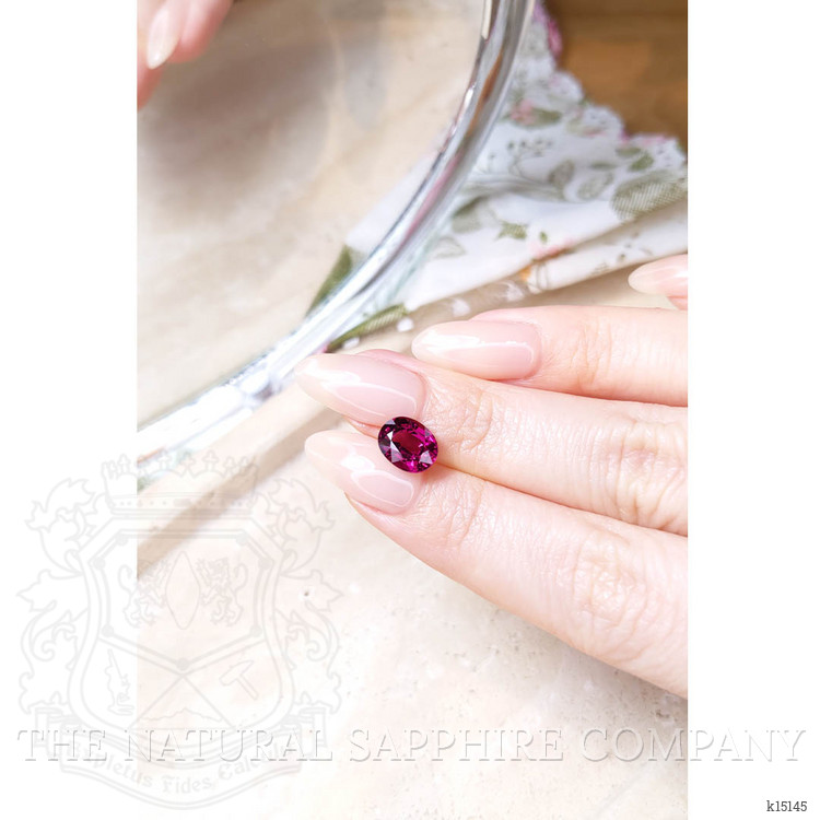 3.05 Ct. Rhodolite Garnet from Mozambique
