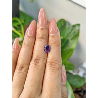 1.61 Ct. Amethyst from Brazil Life Style