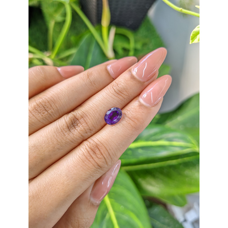 1.69 Ct. Amethyst from Brazil