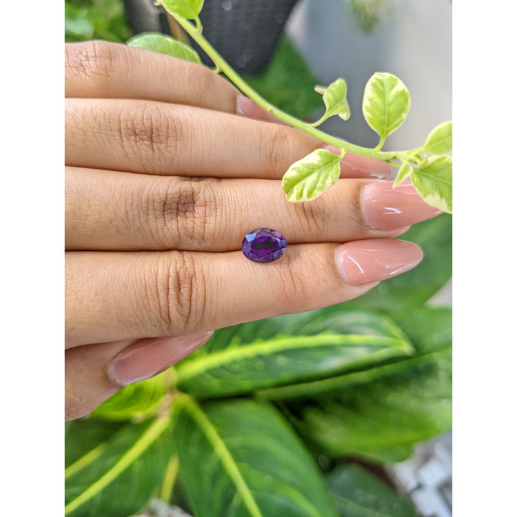 1.69 Ct. Amethyst from Brazil