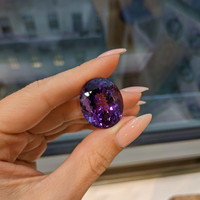 37.60 Ct. Amethyst from Brazil Life Style