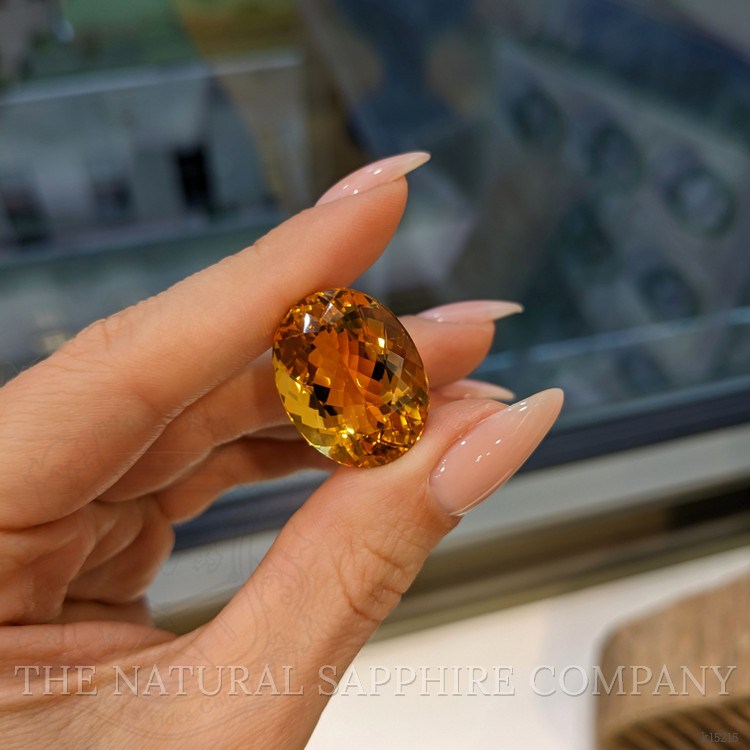 29.59 Ct. Citrine from Brazil