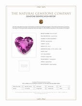 56.41 Ct. Kunzite from Afghanistan Scan Report