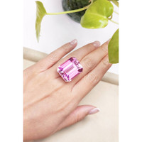 54.72 Ct. Kunzite from Afghanistan Life Style