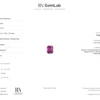 30.81 Ct. Kunzite from Afghanistan Scan Report