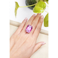 30.81 Ct. Kunzite from Afghanistan Life Style