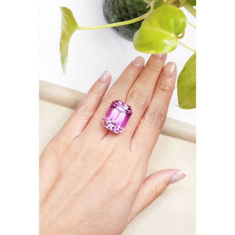 30.81 Ct. Kunzite from Afghanistan