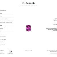 81.62 Ct. Kunzite from Afghanistan Scan Report