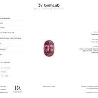 227.09 Ct. Kunzite from Afghanistan Scan Report