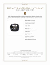 1.27 Ct. Purple Spinel from Ceylon (Sri Lanka) Scan Report