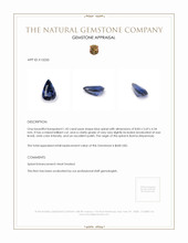 1.42 Ct. Spinel from Burma (Myanmar) Appraisal