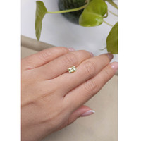 0.87 Ct. Chrysoberyl from Ceylon (Sri Lanka) Life Style