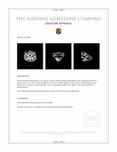 2.02 Ct. Jeremejevite from Madagascar Appraisal