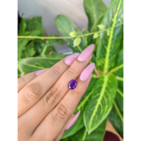 1.75 Ct. Amethyst from Brazil Life Style