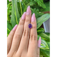 1.75 Ct. Amethyst from Brazil Life Style