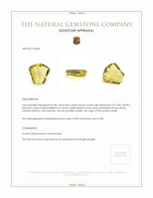 22.86 Ct. Quartz from Brazil Appraisal