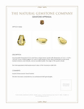 9.55 Ct. Quartz from Brazil Appraisal