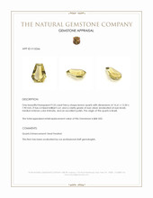 9.55 Ct. Quartz from Brazil Appraisal